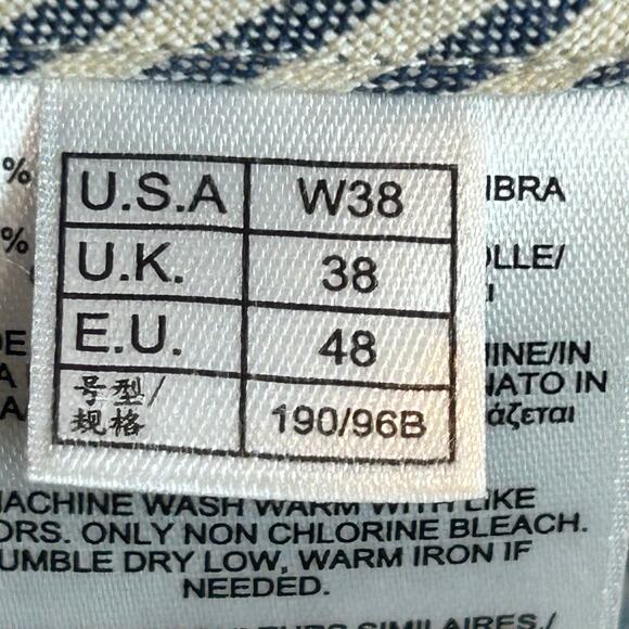 Brooks Brothers men's Baird McNutt irish linen red plaid short 11 inch size 38 - Picture 6 of 7